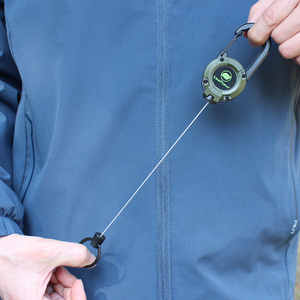 Mousqueton Rétractable Personnalisé Porte-Clés Porte-Badge Multi-Fonctionnel Porte-Bouteille pour Sports de Plein <span class=keywords><strong>Air</strong></span> Camping Randonnée Pêche - Product Image 2