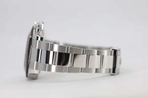 2025 Men's Mechanical Watch with Ice Blue Dial and <b>Chronograph</b>, Panda Style with Steel Strap - Product Image 4