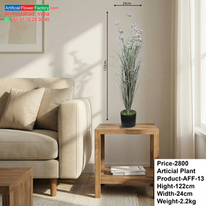 Planta Artificial de Lavanda, Arreglo Floral Decorativo para Interiores y Exteriores, Decoración para Hogar, Oficina y Jardín - Product Image 6