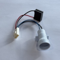 Prise de lumière à résistance aux hautes températures E10/E12/E14/E17 support de lampe Style vis plastique cuivre matériel four support de lampe