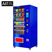 Distributeur automatique intelligent de boissons et de snacks réfrigérés pour le bureau AIT, avec service de fabricant vérifié