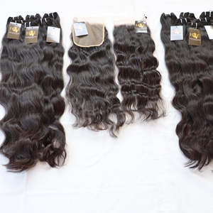 Bundles brésiliens de cheveux humains bouclés bruts indiens de qualité supérieure 11a 12a à prix d'usine HD 5x5 6x6 boucles ondulées à fermeture frontale en dentelle - Product Image 3