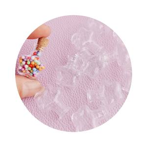 1:12 maison de poupée Mini Vase bouteille en verre souhaitant bouteille bouteille de stockage avec vase en <span class=keywords><strong>liège</strong></span> pot à bonbons modèle maison de poupée scène de vie décor - Product Image 3