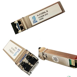 โมดูลรับส่งสัญญาณไฟเบอร์ออปติก SFP28 25Gb/s 1310nm 10km แบบ Single Mode LC สำหรับศูนย์ข้อมูล AI - Product Image 1