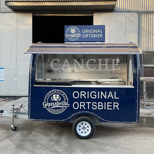 Remorque alimentaire mobile, cuisine complète, chariot commercial, camion de restauration, snack-bar, acier inoxydable, entièrement équipé, États-Unis, Europe - Product Image 3