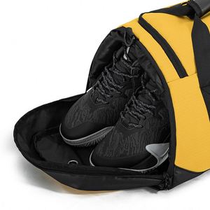 Sports Fitness Polyester Basketball <b>Duffel</b> <b>Bag</b> Large Capacity Multifunctional Waterproof Dry/Wet Separation Training <b>Bag</b> - Product Image 4