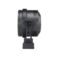 Luz de escenario 19 12W RGBW Par 3 con efecto de anillo 4 en 1, 25 IP33, control DMX para DJ/clubes/bodas/teatro/fiestas/bares/discotecas