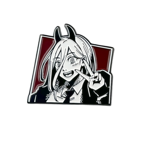 Broche de metal para cosplay de Reze Arc de la película Anime <span class=keywords><strong>Chainsaw</strong></span>, insignia de <span class=keywords><strong>Hayakawa</strong></span> <span class=keywords><strong>Aki</strong></span>, pin para disfraz, decoración para mochila - Product Image 6