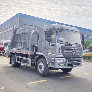 Camion à benne basculante Shacman pour déchets de construction, véhicule de transfert de déchets - Product Image 3