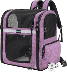 Free sample Cat Carrier <b>Dog</b> <b>Carrying</b> Case for Pets Up to 15 Lbs, Airline Approved Travel Puppy Bag, with Removable Fleece Pad - Product Image 1
