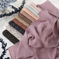 Châle élégant et léger en mousseline imprimée, motif cachemire chic, accessoire de mode pour femme, hijab