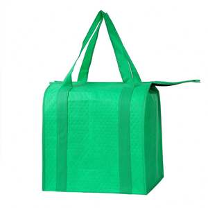 Custom Large Recycled Thermal <b>Delivery</b> PP Woven <b>Bag</b> Waterproof Insulated <b>Food</b> Lunch Backpack Custom Cartoon Reusable Folding - Product Image 3