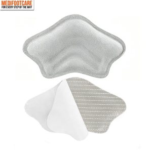 Cuscinetti in camoscio per <span class=keywords><strong>tallone</strong></span>, imbottiture ammortizzanti per alleviare il dolore, inserti per scarpe larghe da donna/uomo, migliorano la vestibilità e il comfort - Product Image 3