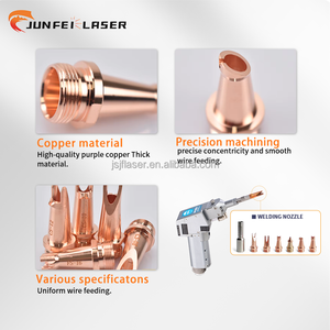 Buse de soudage laser portative JUNFEI AS-08 AS-10, pointe d'alimentation de <span class=keywords><strong>fil</strong></span> pour machine de soudage laser Sup21T SUP23T - Product Image 2