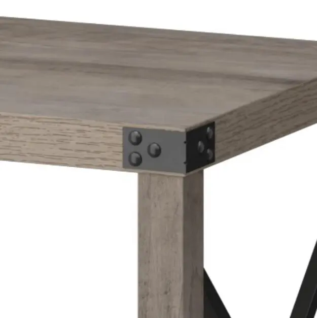 طاولة قهوة طاولة جانبية للارتداء في المنزل بتصميم بسيط طاولة جانبية خشبية مربعة الحجم من الحديد للزينة طاولة خشبية للكنبة