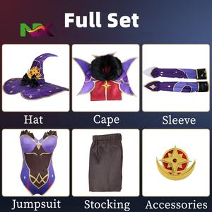 ชุดคอสเพลย์เกม <span class=keywords><strong>Genshin</strong></span> <span class=keywords><strong>Impact</strong></span> โมนา คามิซาโตะ อายากะ - Product Image 5