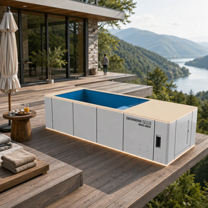 NOUVEAU DESIGN <span class=keywords><strong>Piscine</strong></span> Conteneur Magique 20 pieds – <span class=keywords><strong>Prix</strong></span> le Plus Bas – <span class=keywords><strong>Piscine</strong></span> Préfabriquée avec <span class=keywords><strong>Liner</strong></span> en PRV pour Jardin Privé et Complexe Hôtelier Insulaire - Product Image 1