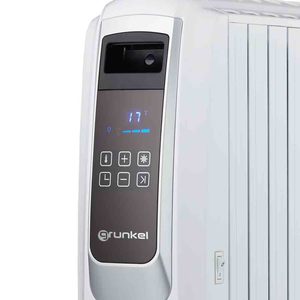 Calentador Eléctrico Digital Grunkel de 2500W, Blanco, con Control Remoto y 3 Niveles de Potencia - Product Image 5