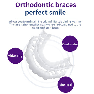 Facettes Dentaires Blanchissantes, Prothèses Dentaires Temporaires, Appareils Orthodontiques, Couvre-<span class=keywords><strong>Dents</strong></span> Faux Sourire - Product Image 4