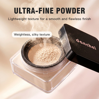 Poudre libre translucide imperméable en gros pour le maquillage, soyeuse, mate, anti-brillance, longue tenue, fixatrice de maquillage