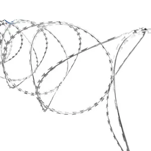 BTO-22 a basso prezzo zincato rasoio rete metallica per recinzione