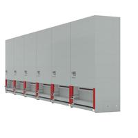 Module de levage vertical (VLM) QDITC robuste - Capacité de charge de 1000 kg, acier galvanisé de 1,5 mm, système de stockage automatisé pour moules