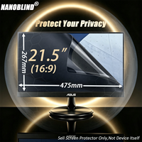 Filter Privasi Mudah Dipasang untuk Monitor Desktop ASUS 21.5 Inch 16:9 Anti Silau Anti Cahaya Biru Anti Sidik Jari Pelindung Layar