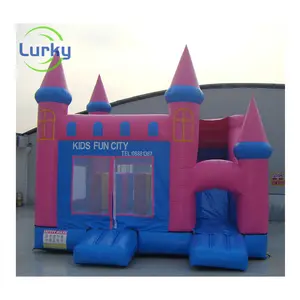 Outdoor Volwassen Kinderen Pvc Opblaasbare Uitsmijter Opblaasbare Uitsmijter Met Glijbaan Voor Feest