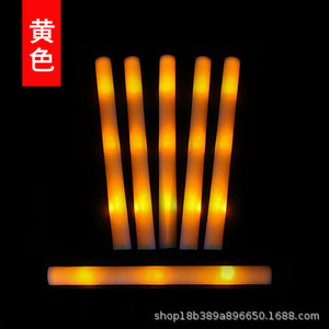 แท่งโฟมเรืองแสง LED หลากสีแบบใช้แล้วทิ้ง ทนทาน นุ่มนวล พิมพ์โลโก้ตามสั่งสำหรับพันธมิตร Ama-zom ขายส่ง สำหรับงานวันเกิด - Product Image 5