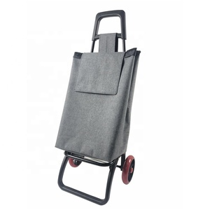 Carrello Pieghevole per la Spesa con Seduta e Logo Personalizzato, Borsa per la Spesa di Verdure - Product Image 2