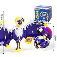 Modelo de Personaje de Anime Deformable con Bola de Almacenamiento, Venta al por Mayor para Minoristas y Coleccionistas, Bloques de Construcción de Juguete