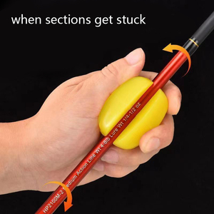 Portable and Wear Resistant Silicone Lure Fishing <strong>Rod</strong> <strong>Holder</strong> Ball Fishing <strong>Rod</strong> Hook Keeper Fishing Pole Grip - Product Image 4