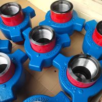 Raccord à marteau API 6A 2"-4" FIG 1502/602 haute pression 15000 PSI à connexion filetée pour utilisation en champ pétrolier
