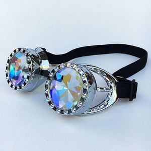 Gafas de Moda Retro Unisex 2019, Gafas de Caleidoscopio para Festivales Rave, Fiestas EDM, Gafas Steampunk - Product Image 5