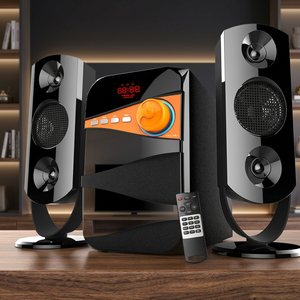 Classic 2.1 Super Woofer <b>Speaker</b> With <b>USB</b> FM Remote Control - Product Image 2