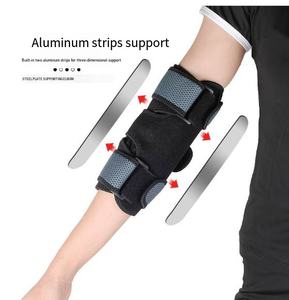 Codera ajustable de nailon con almohadilla de compresión deportiva para túnel cubital, envoltura protectora para codo de tenista - Product Image 5