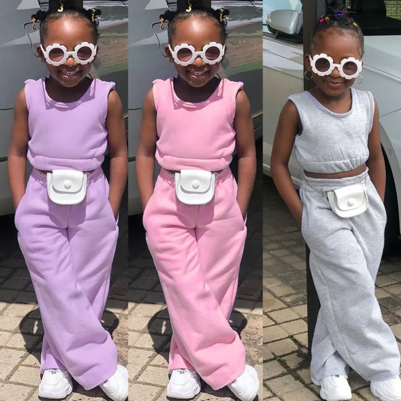 Wholesale Fashion Kids Toddler Girls Set Boutique 2022