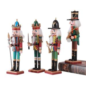 Schima Superba เครื่องกะเทาะเปลือกถั่วขนาด30ซม. จี้รูปทหารหุ่นเชิดของตกแต่งของขวัญวันหยุดและคริสต์มาสที่สร้างสรรค์ - Product Image 5