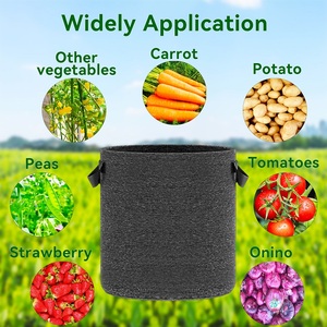 Vasi in Tessuto Ecologici da 1L per Radici Più Sane, con Indicatori <span class=keywords><strong>di</strong></span> Volume, Promuovono la Potatura Aerea e la Crescita Controllata per Giardini Idroponici Interni - Product Image 5