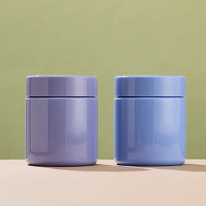 Vanjoin – Lot de 90 pots vides en PET brillant de 250 ml (8 oz) avec bouchon à vis pour médicaments, bonbons gélifiés et capsules – Personnalisation OEM et étiquetage en soie - Product Image 5