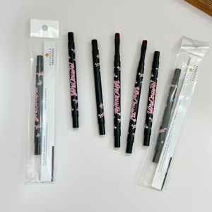 Pinceau à ongles double tête avec support métallique, pinceau liner à tête ronde pour traçage, stylo à fil, pinceau professionnel de manucure pour salon - Product Image 2