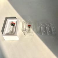 Boîte d'emballage personnalisée en carton pour flacons en verre de 2 ml, 10 ml, 20 ml pour 5 flacons cosmétiques