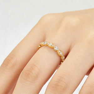 Anillo de compromiso y moda personalizado de plata y oro macizo de 10K/14K/18K, con diamantes cultivados en laboratorio CVD de calidad IGI VVS-VS, corte ovalado y corte brillante, clásico. - Product Image 6