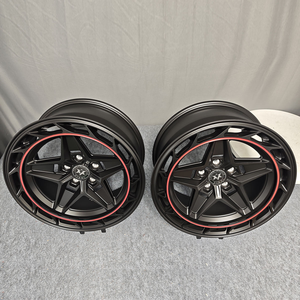 Jantes forgées sur mesure Viaol 20x9.5 20x11 5x115 Noir brillant 5 branches avec accent rouge compatibles <span class=keywords><strong>Dodge</strong></span> <span class=keywords><strong>Challenger</strong></span> Charger - Product Image 4