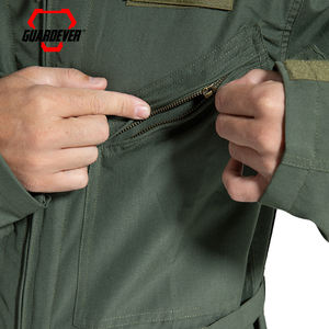 ホットセールFR Sage Green IIIA Nomex難燃性飛行パイロット飛行カバースーツ - Product Image 5