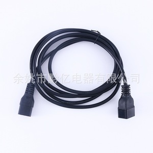 Cable de Alimentación C19 a C20, 16A, Conector IEC para Cable de Extensión PDU, Material PVC SJTOW - Product Image 2