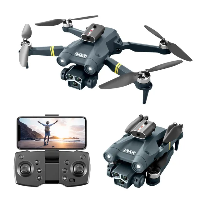 M3 Max Drone with HD Dual Cameras, Brushless Motor RC Drone with Intelligent Obstacle Avoidance Function