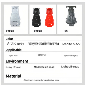 2018-2023 Accessoire pour Beijing <span class=keywords><strong>BJ40</strong></span> Pièces de carrosserie de protection de châssis de moteur en acier au manganèse Pièces automobiles modifiées et améliorées - Product Image 4