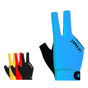 Guante de Billar CRICAL de 3 Dedos, Cómodo, Impermeable, con Cierre de Gancho y Bucle, de Nailon/Algodón/Metálico, Unisex - Product Image 1
