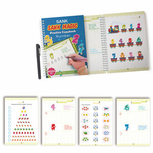 Nuevo Cuaderno <span class=keywords><strong>de</strong></span> Caligrafía con Ranuras para Niños, Cuaderno <span class=keywords><strong>de</strong></span> Práctica <span class=keywords><strong>de</strong></span> Escritura, Cuaderno <span class=keywords><strong>de</strong></span> Trazado Digital, Caligrafía A4 (Árabe) - Product Image 4